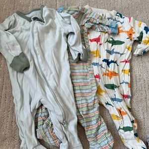 Infant zipper pj bundle great pre owned condition